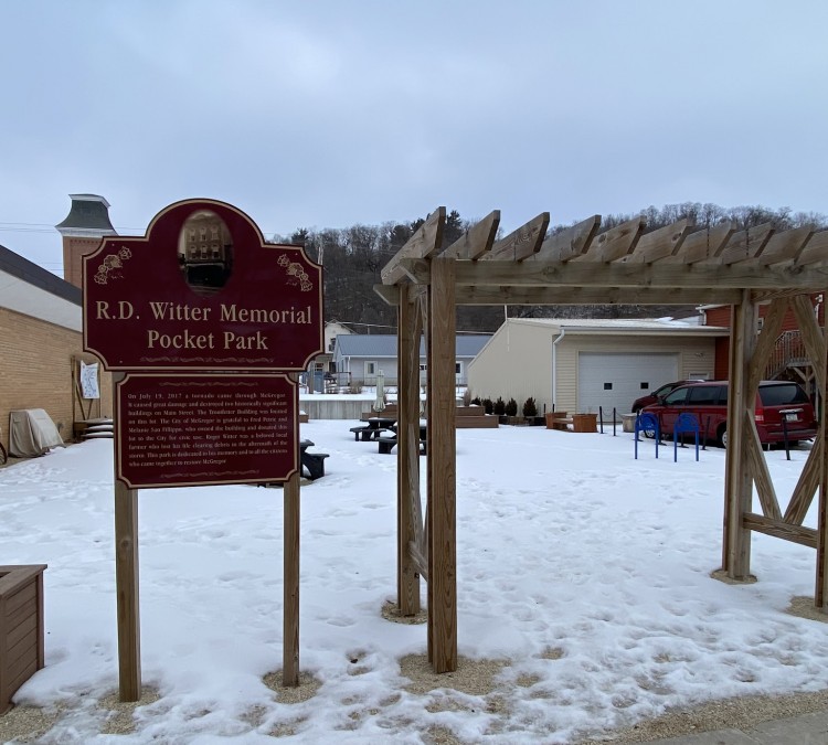 R.D. Witter Memorial Pocket Park (Mc&nbspGregor,&nbspIA)